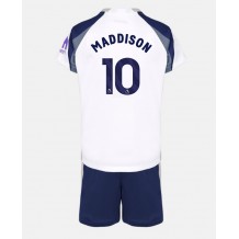 Tottenham Hotspur James Maddison #10 Hemmatröja Barn 2025-26 Kortärmad (+ Korta byxor)